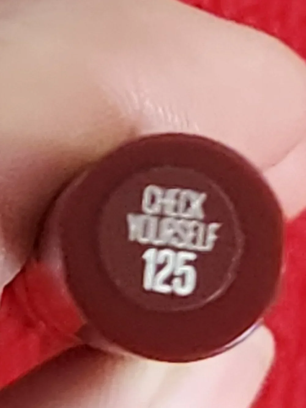 Maybelline New York SuperStay Ink Lip Crayon .04oz Color 125 Check Yourself